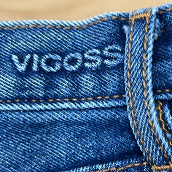 Vigoss Royce / Stitch Fix Jeans Size 28 Blue Denim Hi Rise 70’s Wide Leg NWT - Picture 8 of 13